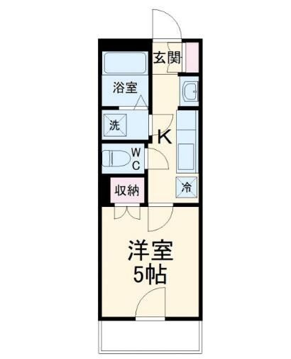 ＢａｕｍＲｏｏｍ美園の間取り