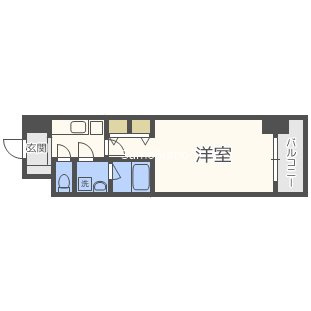 セイル淀屋橋の間取り