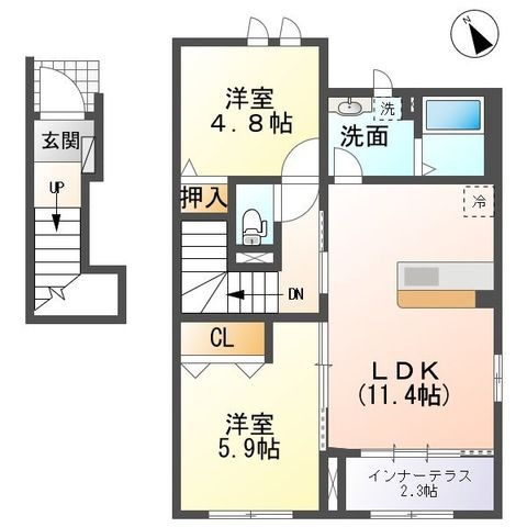【間取り】 | グランディール