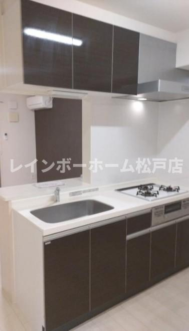 クレール松葉Ⅲのキッチン|キッチンでお料理をお楽しみください