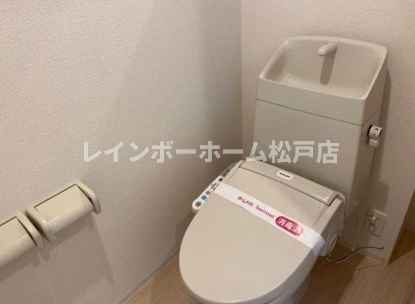 クレール松葉Ⅲのトイレ|清潔感のあるトイレです
