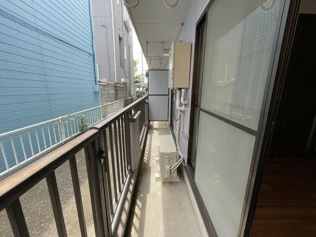 ビレッジ北栄のバルコニー