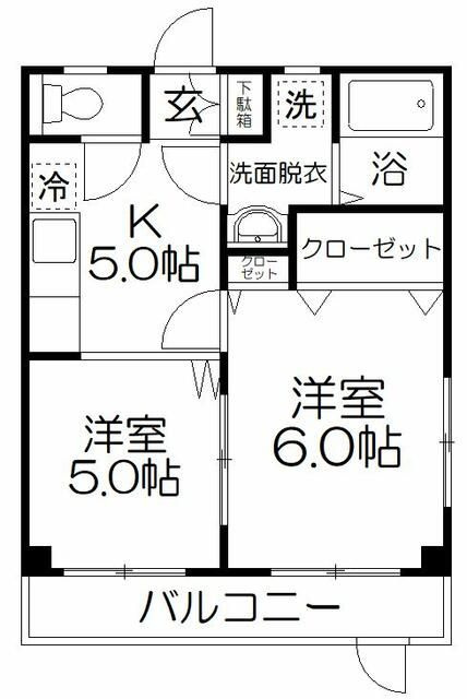ビレッジ北栄の間取り