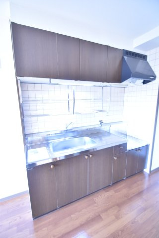 大阪市都島区東野田町４丁目の賃貸マンションのキッチン