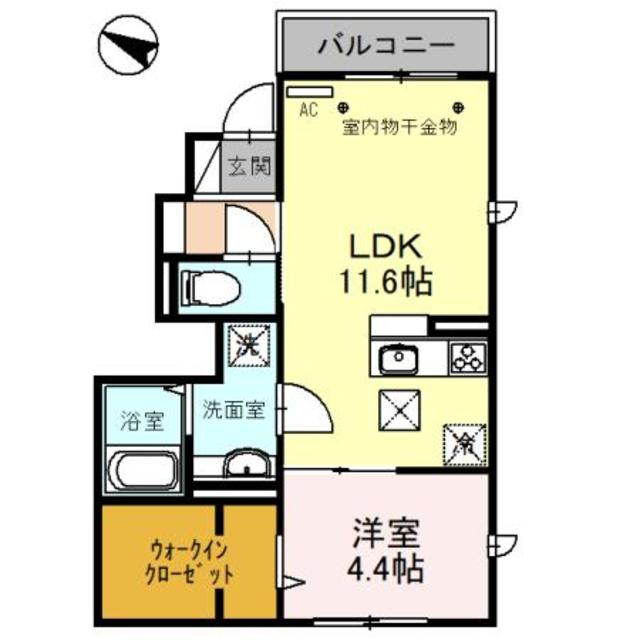 メゾンアイリス ココアの間取り|間取りです☆