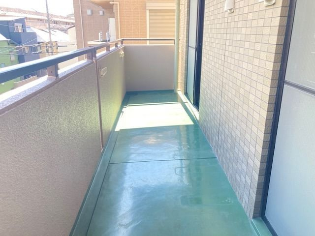 ソアール門戸荘のバルコニー