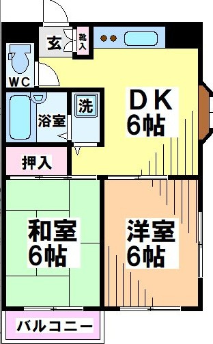 ネオメゾン千歳台の間取り