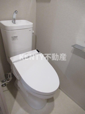 【トイレ】 | ＡＲＣＯＢＡＬＥＮＯ　ＨＡＮＥＤＡ | 清潔感のあるトイレです