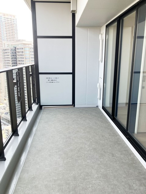 グランドシティタワー月島のバルコニー|※写真は同タイプ住戸です。