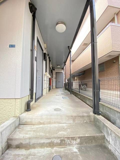 キャッスルハイツのエントランス
