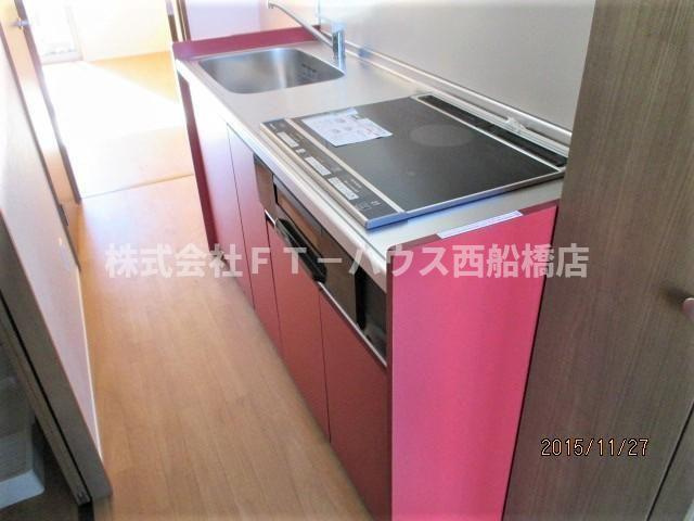オークス夏見台のキッチン