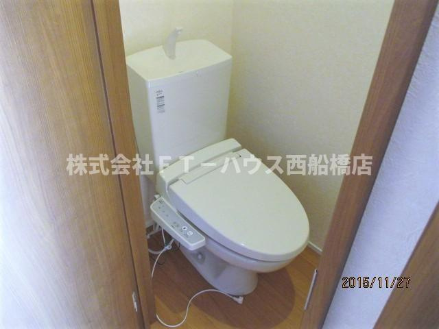 オークス夏見台のトイレ