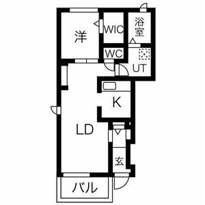 クレメント神陵台の間取り