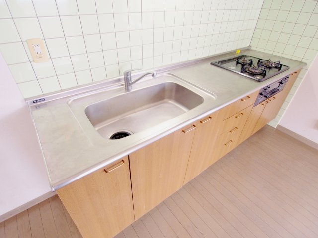 ツインズあまの　A棟のキッチン