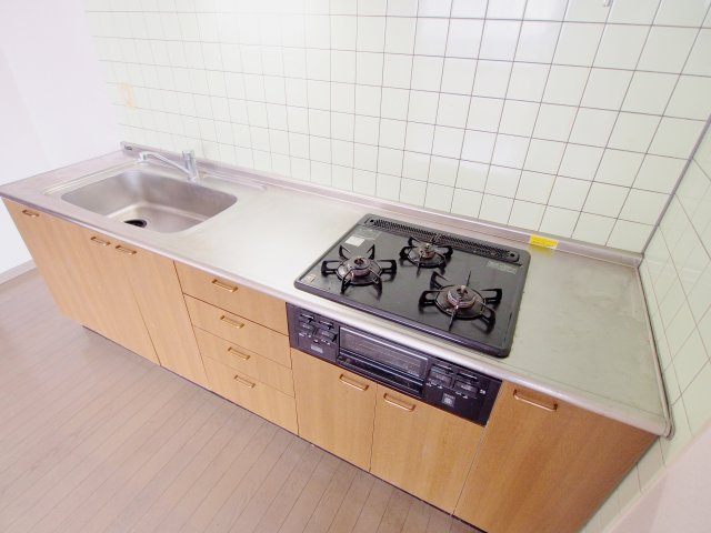 ツインズあまの　A棟のキッチン