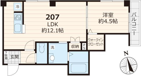 グラン　上り屋敷の間取り
