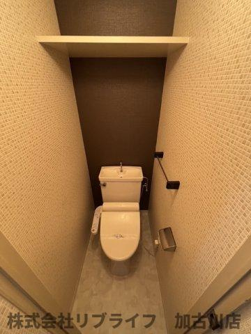 エクセル東加古川弐番館のトイレ
