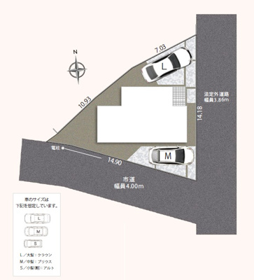【区画図】 | 富士市横割一丁目6期　新築戸建て　全1棟