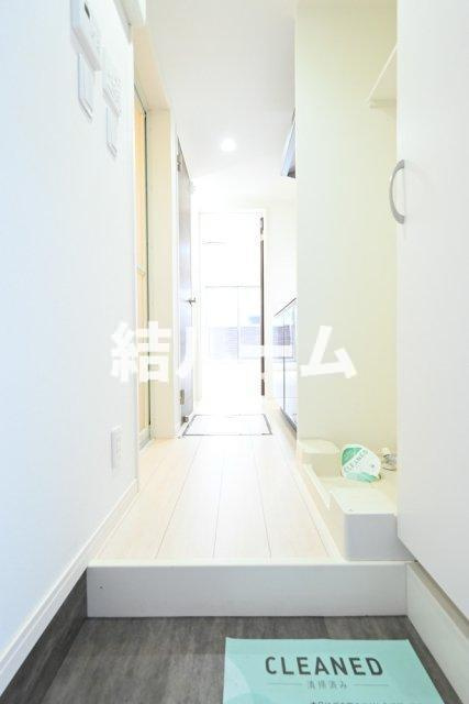 練馬区貫井１丁目のアパートの玄関