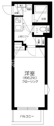 練馬区貫井１丁目のアパートの間取り