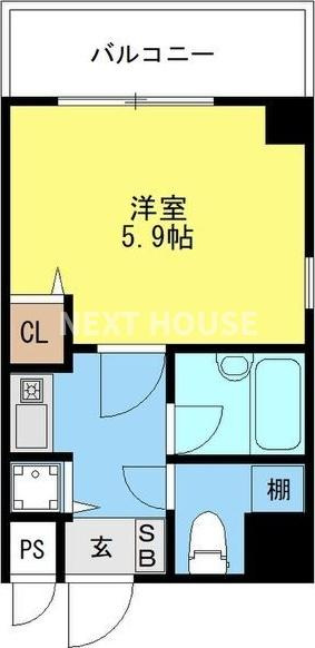 ディナスティ日本橋の間取り