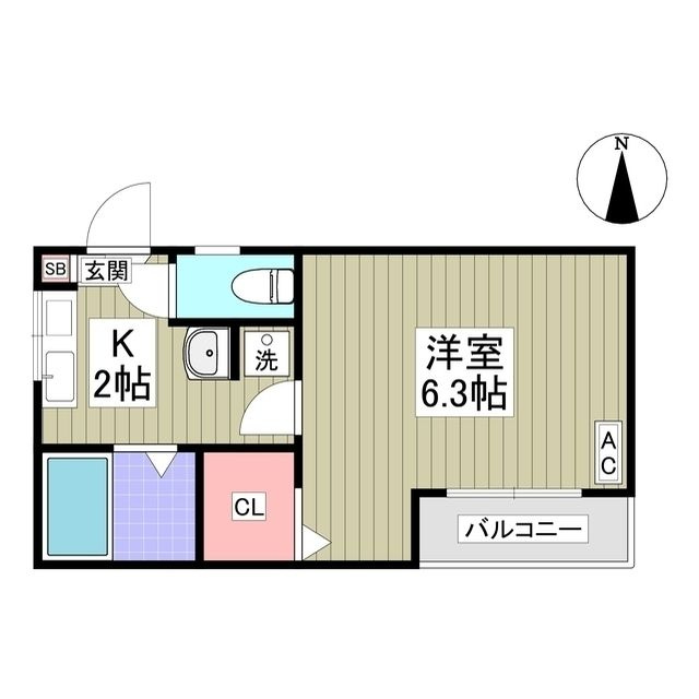 セレンディピティ田端の間取り