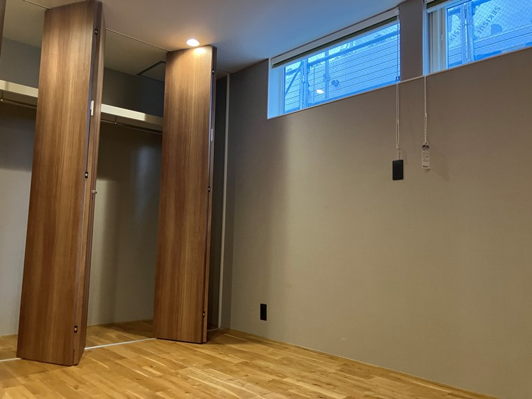 西荻北戸建の寝室