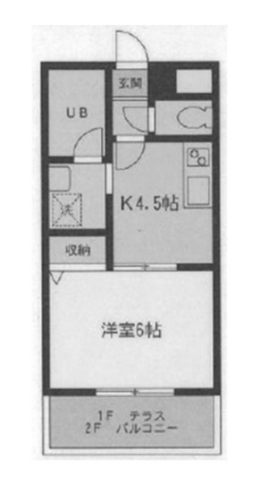 藤沢市白旗４丁目のアパート