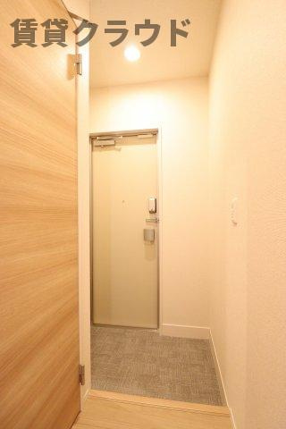 明幸2番館の玄関