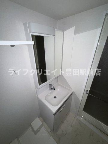 LIV CITY八王子の洗面所