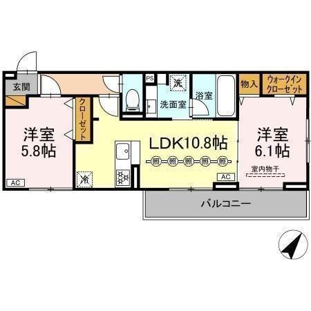 プラヴールの間取り