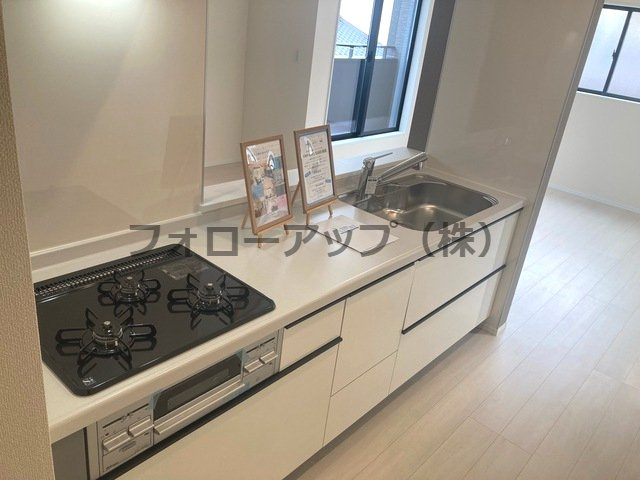 リーブルガーデン志免町田富第三のキッチン|キッチンでお料理をお楽しみください