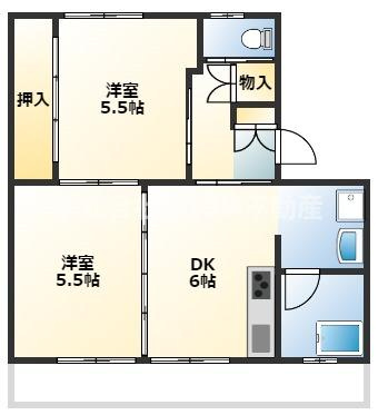 サンコーポラス都城Ⅱの間取り