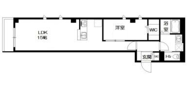 ベルフォンスの間取り|間取りです。