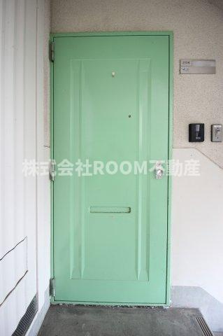 サンコーポラス都城Ⅱの玄関|毎日通る玄関はこちらです