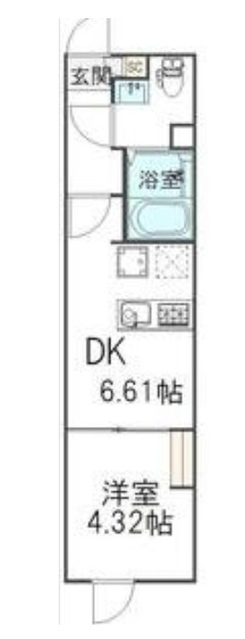 ヴランドール葛西の間取り