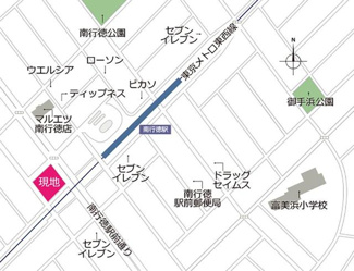 【地図】 | 旧）レフィールオーブ南行徳