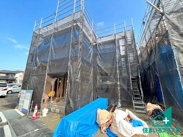 ●10(土)11(日)12(祝)現地案内可能！　生駒郡斑鳩町龍田西　全2邸の外観|是非一度お問合せ下さい。お待ちしております。