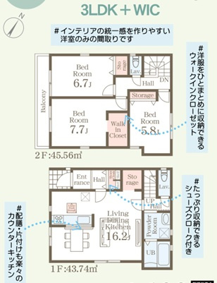 リーブルガーデン春日市原町第一の間取り