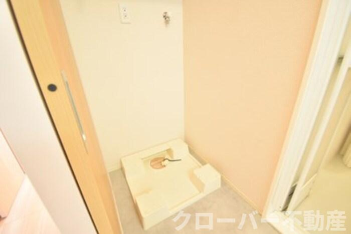 エントピアの洗面所|室内洗濯機置場