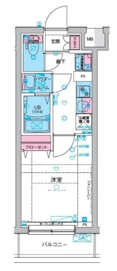 ジェノヴィア妙典の間取り