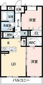 エスペランス阿倍野の間取り