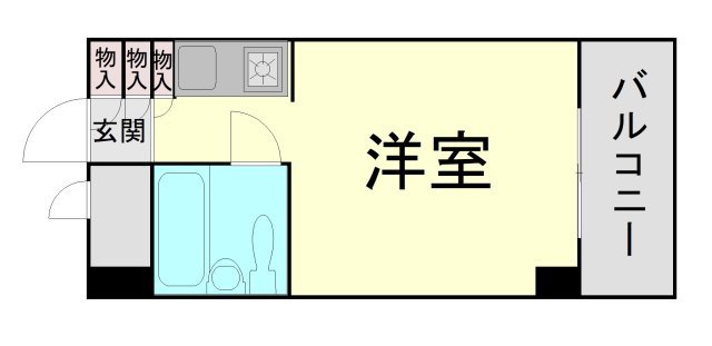 キューブ芦屋の間取り