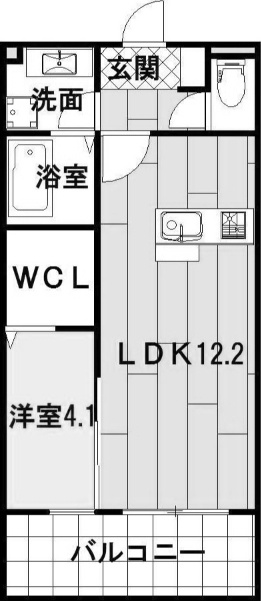 Studie GAMOUの間取り