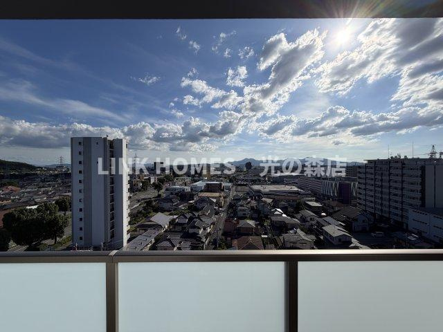 菊池郡菊陽町大字津久礼の賃貸マンションの展望