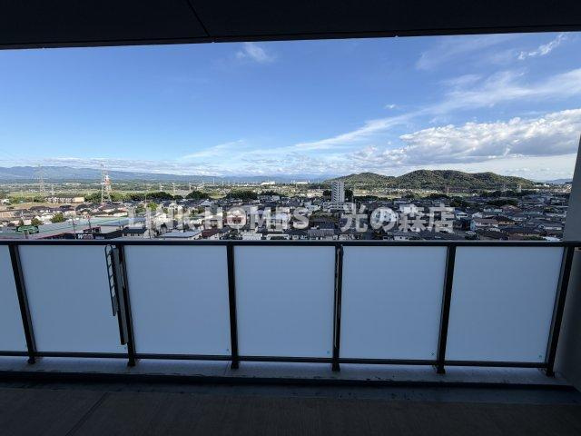 菊池郡菊陽町大字津久礼の賃貸マンションの展望