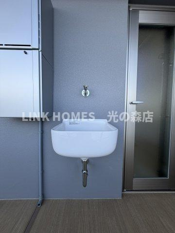 菊池郡菊陽町大字津久礼の賃貸マンションの設備|バルコニーに水道完備！