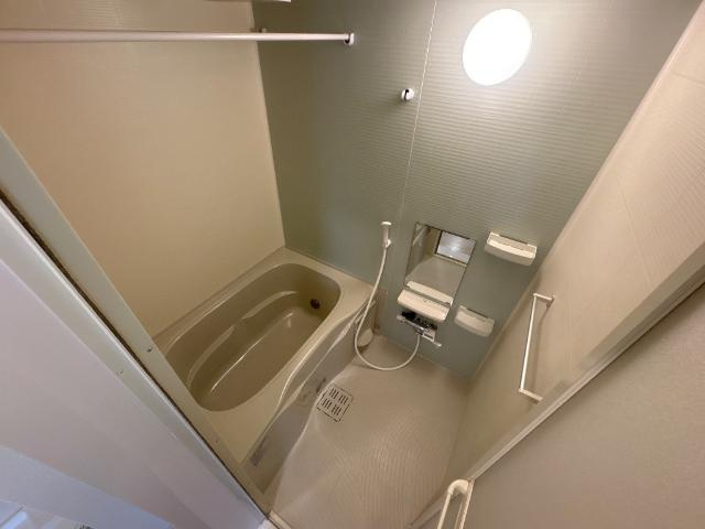 熊本市北区龍田７丁目のアパートの浴室