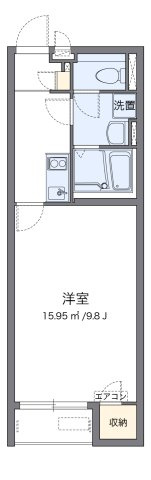 【間取り】 | クレイノフェリオ高野口 | 代表的な間取のため実際の間取とは異なる場合があります