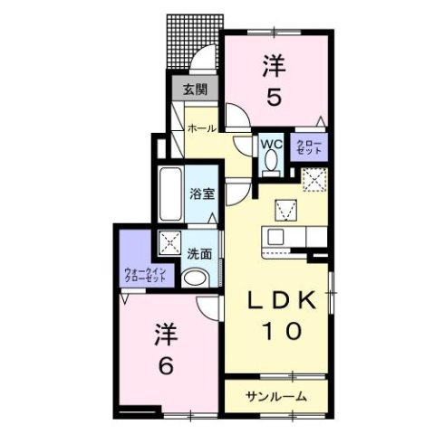 【間取り】 | マナオラナⅠ